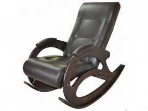 Кресло-качалка К 5/3 коричневое в Красновишерске - krasnovishersk.magazinmebel.ru | фото