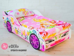 Кровать детская машина Фея в Красновишерске - krasnovishersk.magazinmebel.ru | фото