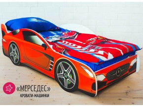 Кровать детская машинка Мерседес в Красновишерске - krasnovishersk.magazinmebel.ru | фото