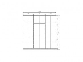 Шкаф-купе Max МШ-25-6-24/2-999 пленка Oracal черная в Красновишерске - krasnovishersk.magazinmebel.ru | фото - изображение 2