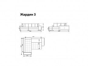 Угловой диван Жардин 3 вид 1 в Красновишерске - krasnovishersk.magazinmebel.ru | фото - изображение 8